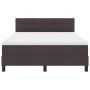 Cama con Box Spring y Colchón Marrón Oscuro 140x200 cm Tela | Foro24.es | Tu tienda online para hogar, jardín y más Foro24.es