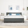 Cama con Box Spring y Colchón Gris Oscuro 180x200 cm Tela | Foro24.es | Tu tienda online para hogar, jardín y más Foro24.es