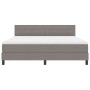 Cama con somier y colchón Taupe 180x200 cm de tela | Foro24.es | Tu tienda online para hogar, jardín y más Foro24.es