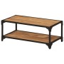 Mesa de centro de madera maciza acacia 90x45x35 cm en Mesas de centro | Comprar online en Foru.es