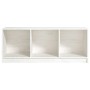 Mueble de TV madera maciza de pino blanco 104x33x41 cm de vidaXL, Muebles TV - Ref: Foro24-809961, Precio: 44,70 €, Descuento: %
