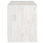 Mueble de TV madera maciza de pino blanco 104x33x41 cm de vidaXL, Muebles TV - Ref: Foro24-809961, Precio: 44,70 €, Descuento: %