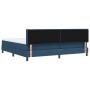 Cama con somier con colchón azul 200x200 cm tela | Foro24.es | Tu tienda online para hogar, jardín y más Foro24.es