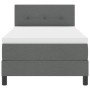 Cama Box Spring con Colchón Gris Oscuro 80x200 cm Tela | Foro24.es | Tu tienda online para hogar, jardín y más Foro24.es