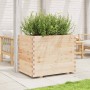 Jardinera madera maciza de pino 90x60x72 cm en Macetas y jardineras | Comprar online en Foru.es