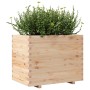 Jardinera madera maciza de pino 90x60x72 cm en Macetas y jardineras | Comprar online en Foru.es
