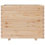 Jardinera madera maciza de pino 90x60x72 cm en Macetas y jardineras | Comprar online en Foru.es
