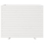 Jardinera de madera maciza de pino blanca 90x60x72 cm en Macetas y jardineras | Comprar online en Foru.es