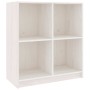 Aparador madera maciza de pino blanco 70x33x76 cm de vidaXL, Aparadores - Ref: Foro24-809949, Precio: 66,99 €, Descuento: %