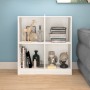 Aparador madera maciza de pino blanco 70x33x76 cm de vidaXL, Aparadores - Ref: Foro24-809949, Precio: 66,99 €, Descuento: %