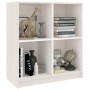 Aparador madera maciza de pino blanco 70x33x76 cm de vidaXL, Aparadores - Ref: Foro24-809949, Precio: 66,99 €, Descuento: %