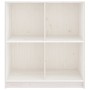 Aparador madera maciza de pino blanco 70x33x76 cm de vidaXL, Aparadores - Ref: Foro24-809949, Precio: 66,99 €, Descuento: %