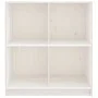 Aparador madera maciza de pino blanco 70x33x76 cm de vidaXL, Aparadores - Ref: Foro24-809949, Precio: 66,11 €, Descuento: %