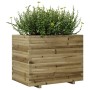 Jardinera madera de pino impregnada 90x60x72 cm en Macetas y jardineras | Comprar online en Foru.es