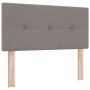 Cama Box Spring con Colchón Taupe 120x200 cm de Tela | Foro24.es | Tu tienda online para hogar, jardín y más Foro24.es
