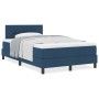 Cama Box Spring con Colchón Azul 120x200 cm Tela | Foro24.es | Tu tienda online para hogar, jardín y más Foro24.es
