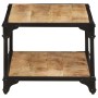 Mesa de centro de madera maciza de mango rugosa 90x45x35 cm en Mesas de centro | Comprar online en Foru.es