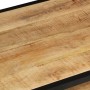 Mesa de centro de madera maciza de mango rugosa 90x45x35 cm en Mesas de centro | Comprar online en Foru.es
