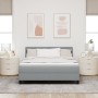 Cama con Somier con Colchón Gris Claro 140x200 cm Tela de , Camas y somieres - Ref: Foro24-3338692, Precio: 422,91 €, Descuen...