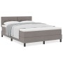 Cama con Base de Muelles con Colchón Taupe 140x200 cm Tela de , Camas y somieres - Ref: Foro24-3338696, Precio: 450,64 €, Des...