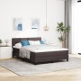 Cama con Somier con Colchón Marrón Oscuro 160x200 cm Tela | Foro24.es | Tu tienda online para hogar, jardín y más Foro24.es
