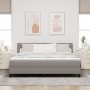 Cama Box Spring con Colchón Taupe 180x200 cm Tela de , Camas y somieres - Ref: Foro24-3338710, Precio: 526,74 €, Descuento: %
