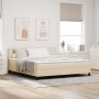 Cama con Base Spring con Colchón Crema 180x200 cm Tela | Foro24.es | Tu tienda online para hogar, jardín y más Foro24.es