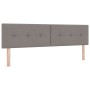 Cama Box Spring con Colchón Taupe 180x200 cm Tela de , Camas y somieres - Ref: Foro24-3338710, Precio: 526,74 €, Descuento: %