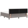 Cama Box Spring con Colchón Taupe 180x200 cm Tela de , Camas y somieres - Ref: Foro24-3338710, Precio: 526,74 €, Descuento: %