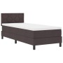 Cama Con Somier Marrón Oscuro 80x200 cm Tela | Foro24.es | Tu tienda online para hogar, jardín y más Foro24.es