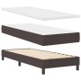 Cama Con Somier Marrón Oscuro 80x200 cm Tela | Foro24.es | Tu tienda online para hogar, jardín y más Foro24.es