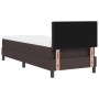 Cama Con Somier Marrón Oscuro 80x200 cm Tela | Foro24.es | Tu tienda online para hogar, jardín y más Foro24.es