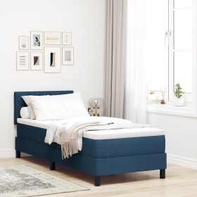 Comprar Cama Box Spring con colchón Azul 80x200