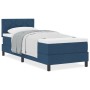 Cama Box Spring con colchón Azul 80x200 cm Tela | Foro24.es | Tu tienda online para hogar, jardín y más Foro24.es