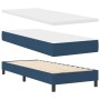 Cama Box Spring con colchón Azul 80x200 cm Tela | Foro24.es | Tu tienda online para hogar, jardín y más Foro24.es