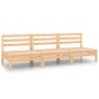 Juego de muebles de jardín 3 piezas madera maciza de pino de vidaXL, Conjuntos de jardín - Ref: Foro24-3082442, Precio: 144,6...