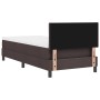 Cama Box Spring con Colchón Marrón Oscuro 90x190 cm Tela | Foro24.es | Tu tienda online para hogar, jardín y más Foro24.es