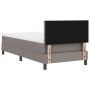 Cama con Base con Colchón Taupe 100x200 cm Tela | Foro24.es | Tu tienda online para hogar, jardín y más Foro24.es