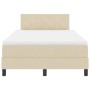 Cama Box Spring con colchón Crema 120x190 cm Tela | Foro24.es | Tu tienda online para hogar, jardín y más Foro24.es