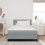 Cama con Somier y Colchón Gris Claro 120x200 cm Tela | Foro24.es | Tu tienda online para hogar, jardín y más Foro24.es