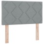 Cama con Somier y Colchón Gris Claro 120x200 cm Tela | Foro24.es | Tu tienda online para hogar, jardín y más Foro24.es