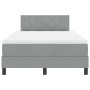 Cama con Somier y Colchón Gris Claro 120x200 cm Tela | Foro24.es | Tu tienda online para hogar, jardín y más Foro24.es
