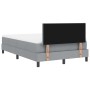 Cama con Somier y Colchón Gris Claro 120x200 cm Tela | Foro24.es | Tu tienda online para hogar, jardín y más Foro24.es