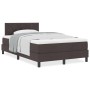 Cama con Box Spring de y Colchón Gris Oscuro 120x200 cm Tela de , Camas y somieres - Ref: Foro24-3338758, Precio: 375,98 €, D...