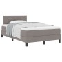 Cama Box Spring con Colchón Taupe 120x200 cm Tela | Foro24.es | Tu tienda online para hogar, jardín y más Foro24.es
