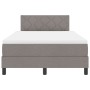 Cama Box Spring con Colchón Taupe 120x200 cm Tela | Foro24.es | Tu tienda online para hogar, jardín y más Foro24.es
