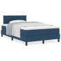 Cama con somier de y colchón azul 120x200 cm tela | Foro24.es | Tu tienda online para hogar, jardín y más Foro24.es