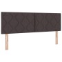 Cama con Somier y Colchón Marrón Oscuro 140x190 cm Tela | Foro24.es | Tu tienda online para hogar, jardín y más Foro24.es