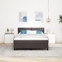 Cama con sommier y colchón Marrón Oscuro 140x200 cm Tela | Foro24.es | Tu tienda online para hogar, jardín y más Foro24.es