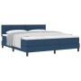 Cama con Base Spring Azul 180x200 cm Tela | Foro24.es | Tu tienda online para hogar, jardín y más Foro24.es